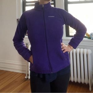 Columbia Youth Bright Purple Fleece!